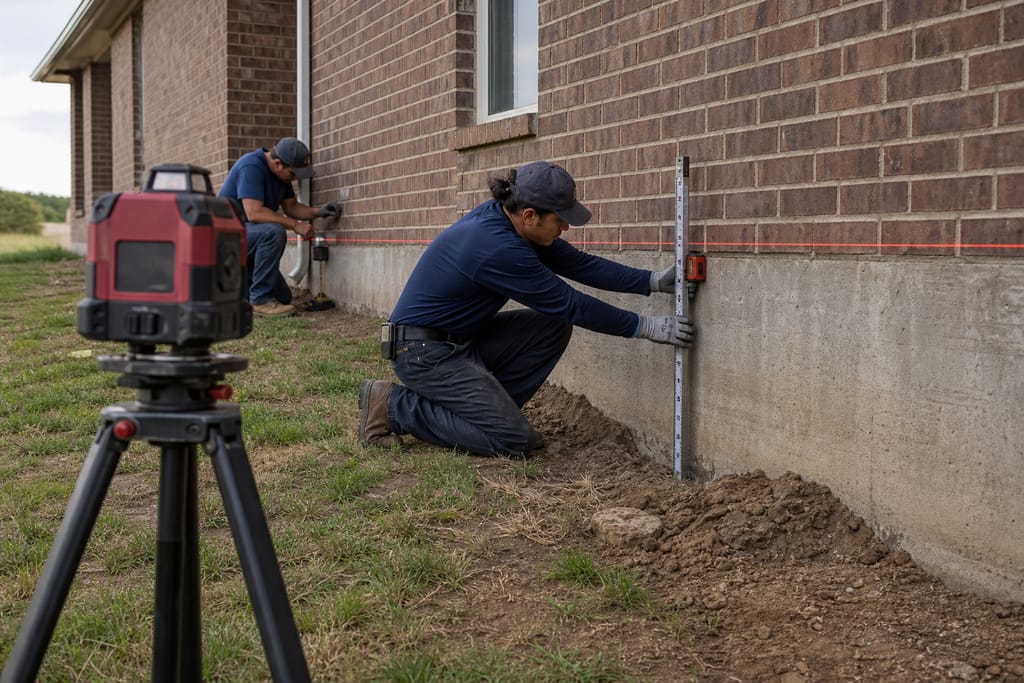 Elevation measurement photo